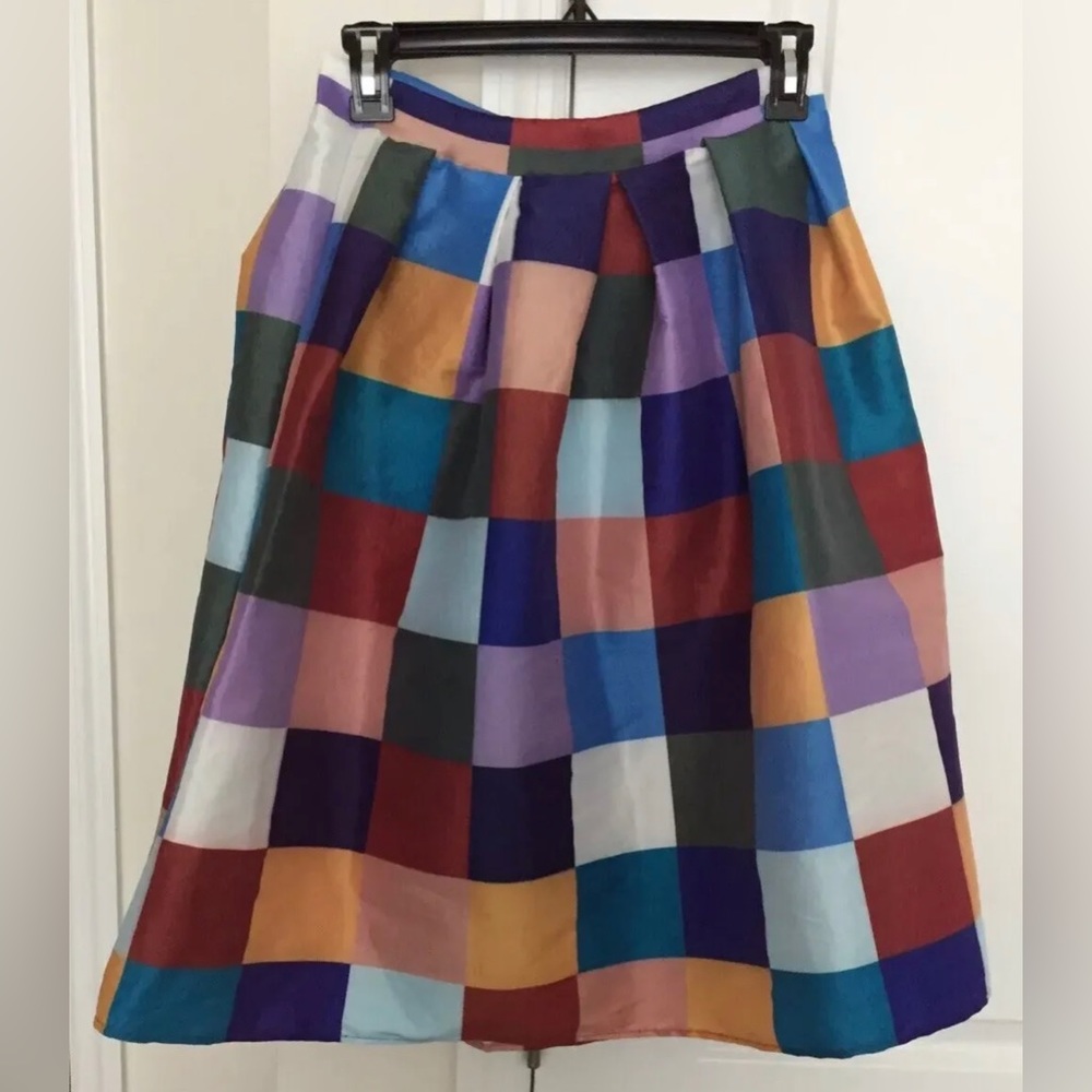 Juniors Plaid Skirt Size Small New